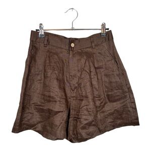 High Waist Brown Women’s Shorts